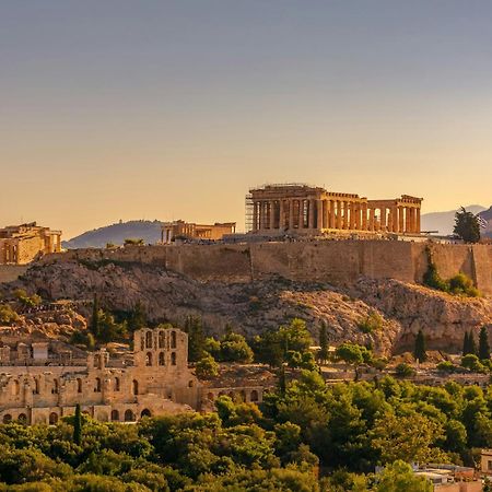 3Sights Rooftop Suite - Parthenon Viewpoint アテネ エクステリア 写真