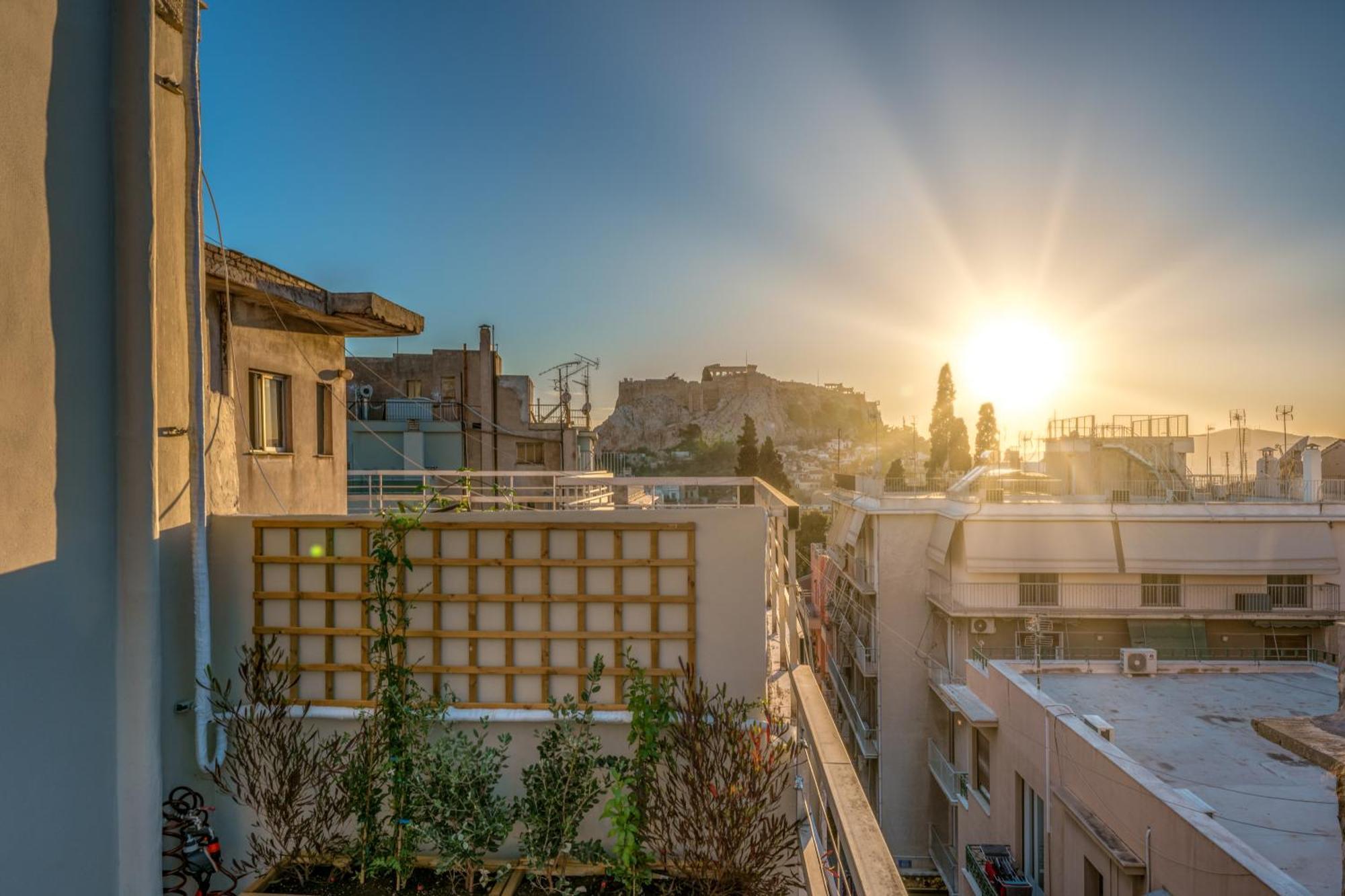 3Sights Rooftop Suite - Parthenon Viewpoint アテネ エクステリア 写真