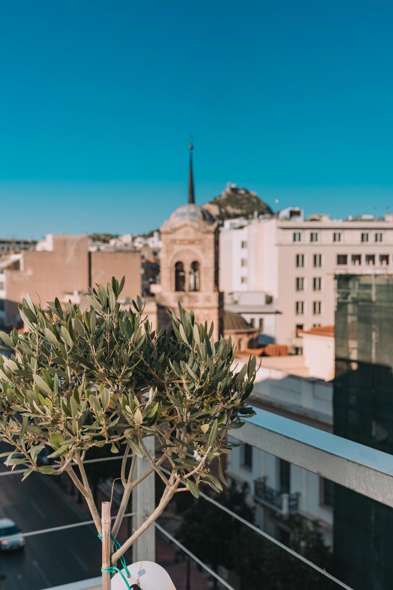 3Sights Rooftop Suite - Parthenon Viewpoint アテネ エクステリア 写真