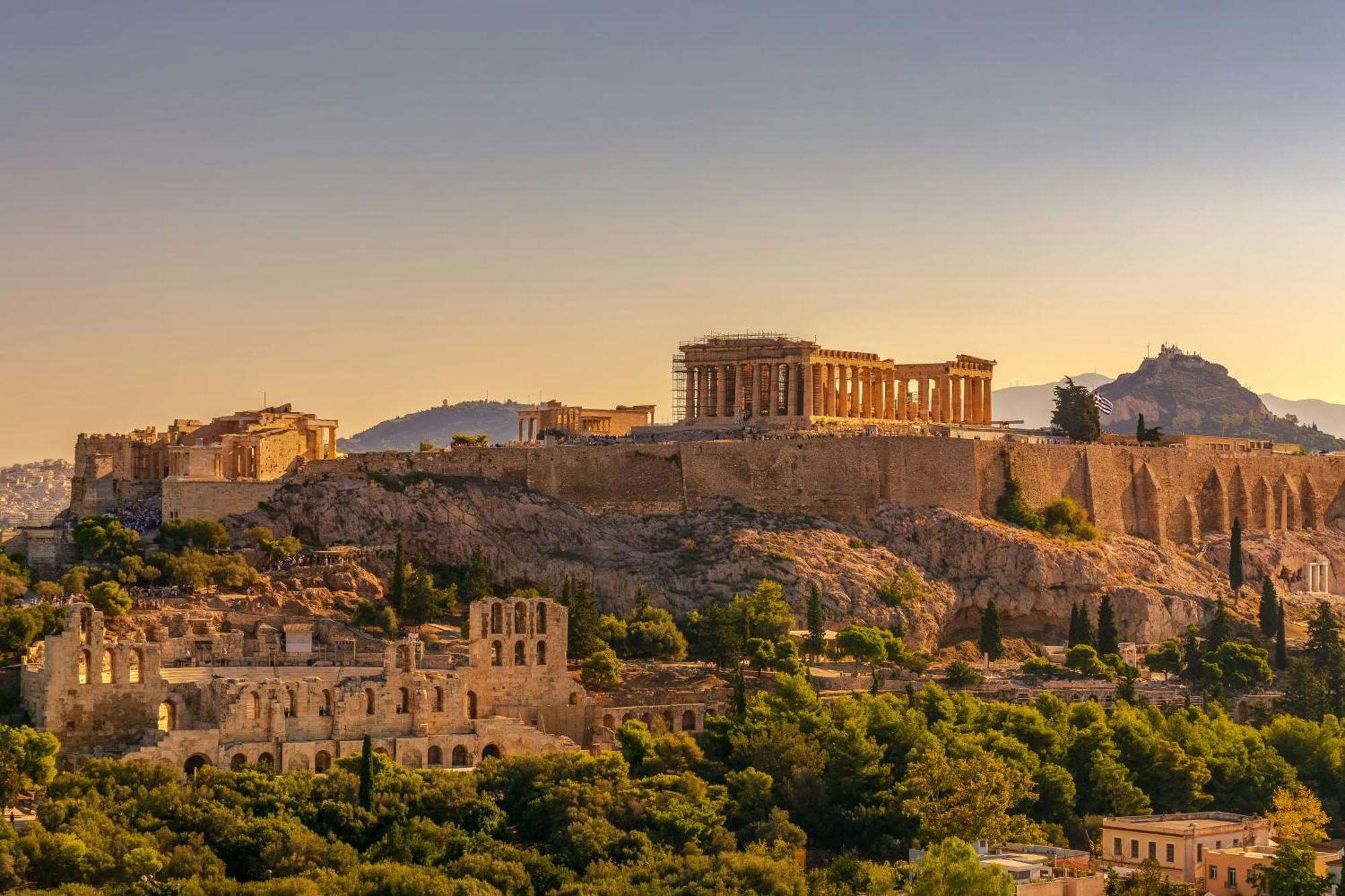 3Sights Rooftop Suite - Parthenon Viewpoint アテネ エクステリア 写真