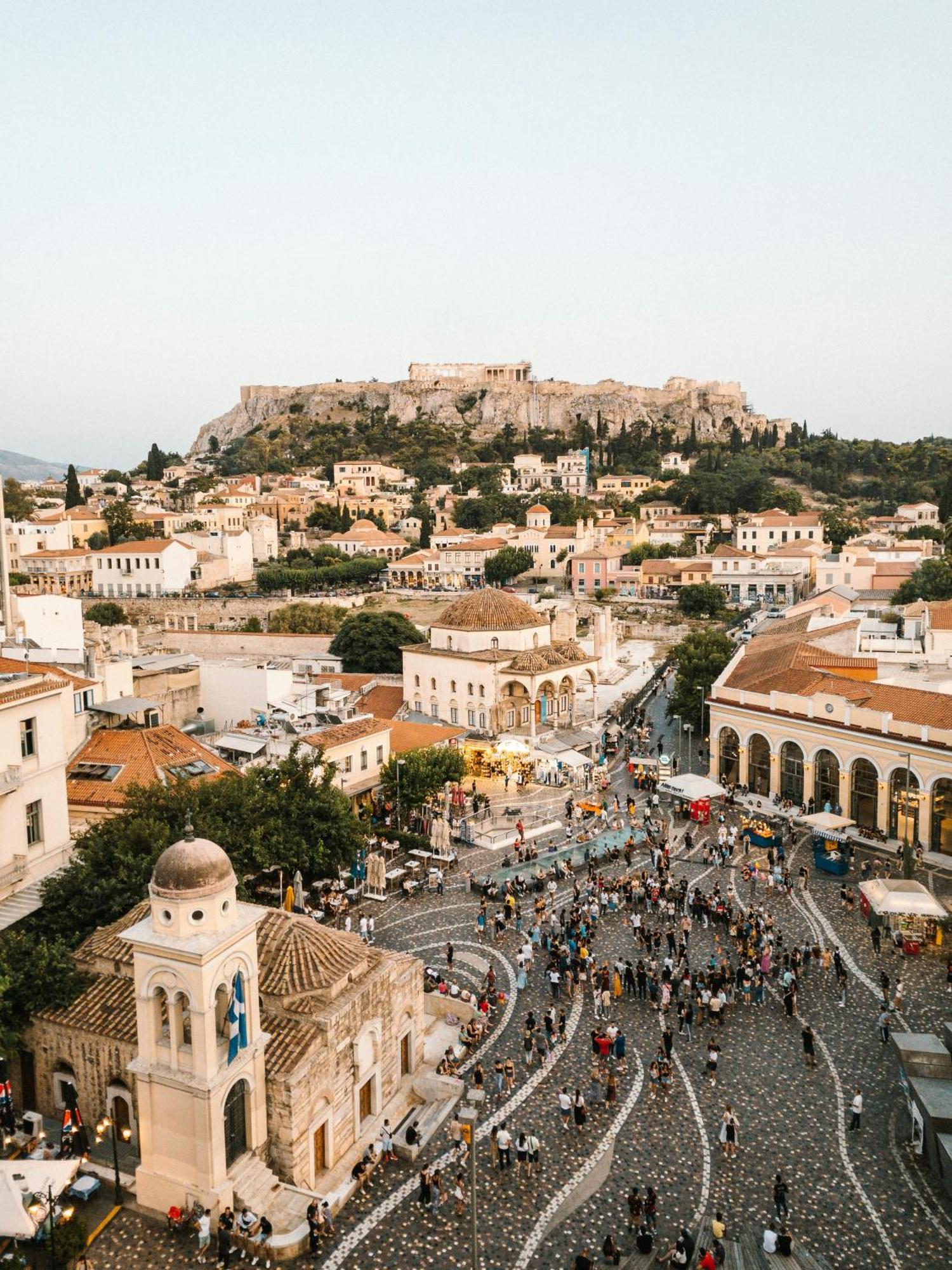 3Sights Rooftop Suite - Parthenon Viewpoint アテネ エクステリア 写真