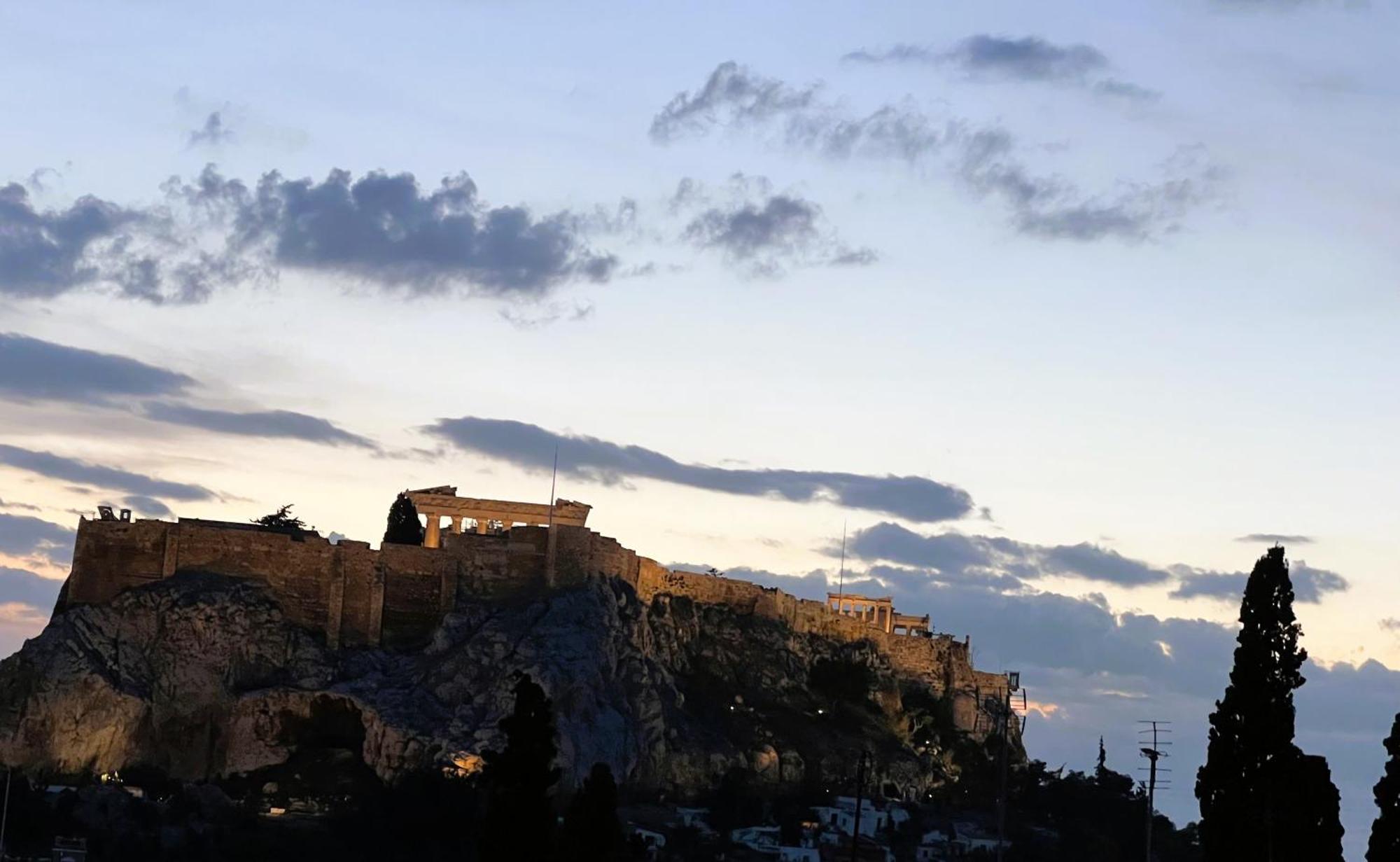 3Sights Rooftop Suite - Parthenon Viewpoint アテネ エクステリア 写真
